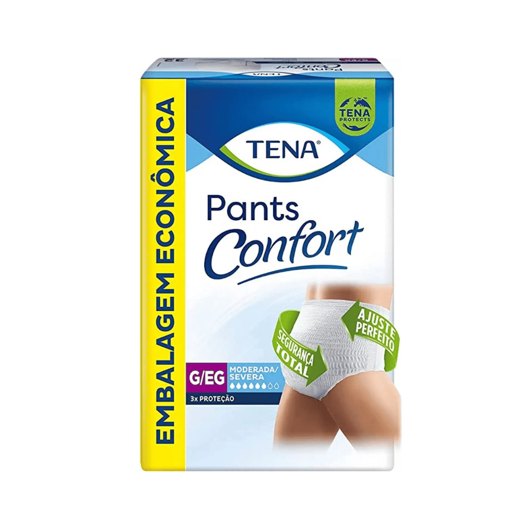 Fralda Calça Geriátrica Tena Pants Confort G/EG — 32 unidades