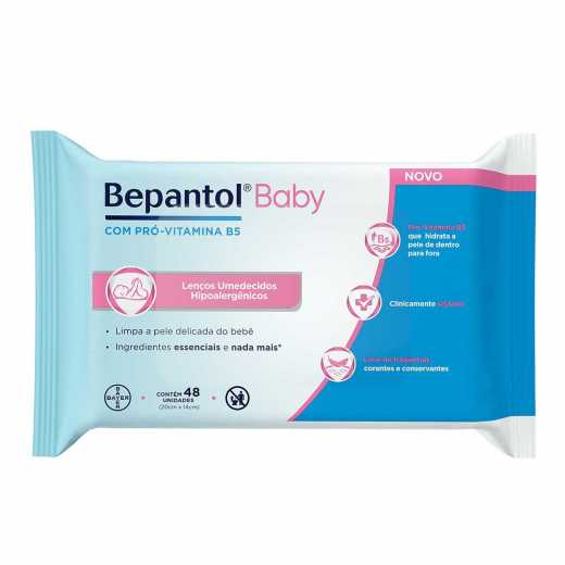 Lenço Umedecido Bepantol Baby 48un