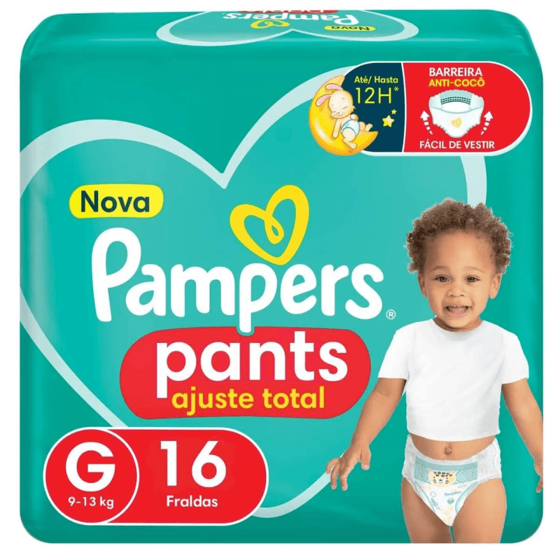 Fralda Pampers Pants G — 16 unidades