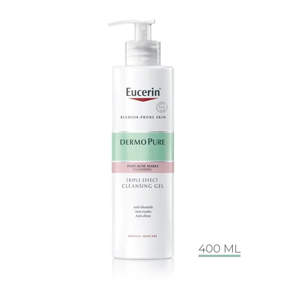Eucerin Dermo Pure Gel de Limpeza Facial Concentrado 400g