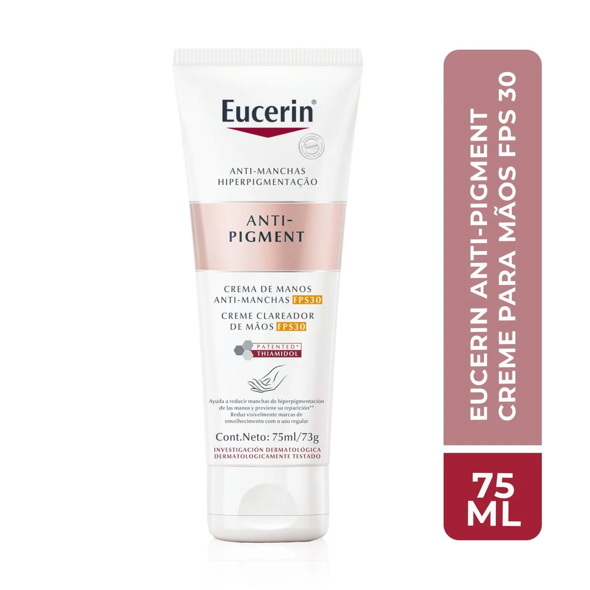 Eucerin Anti-Pigment Creme Clareador de Mãos FPS30 75ml