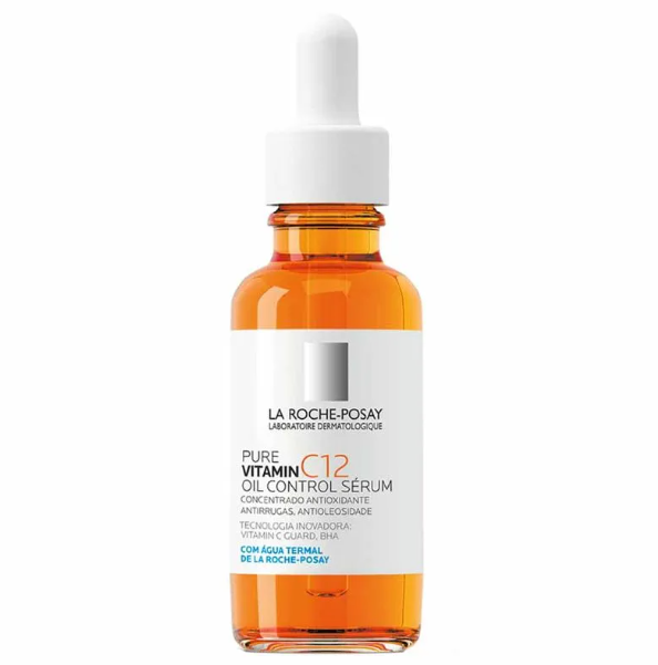 Sérum Facial Anti-Rugas La Roche-Posay Pure Vitamin C12 Oil Control 30ml