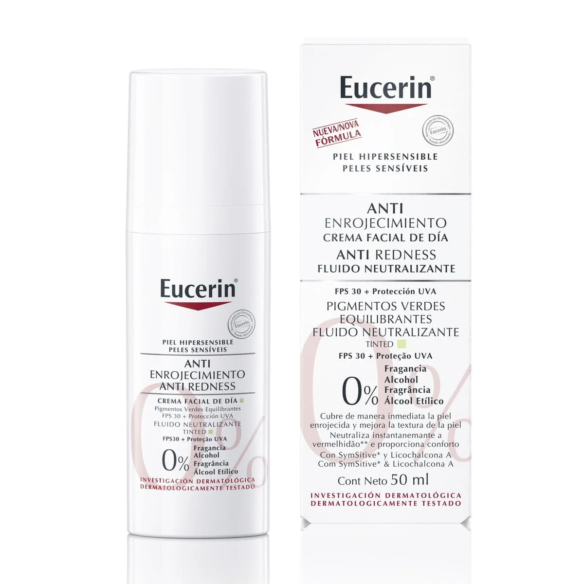 Eucerin Anti Redness Fluido Neutralizante Tinted FPS 30 50ml